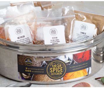 WORLD SPICE BLENDS & BBQ RUBS SPICE TIN | 9 SPICE BLENDS 