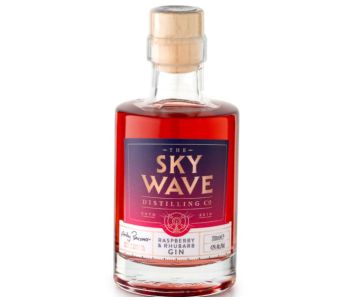 Sky Wave Raspberry & Rhubarb Gin 200ml