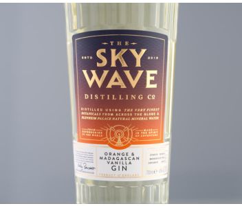 Sky Wave Orange and Madagascan Vanilla Gin 700ml