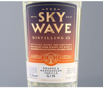 Sky Wave Orange and Madagascan Vanilla Gin 200ml