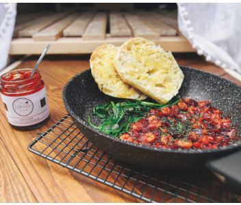 Chilli Jam made with Cornish Chillies