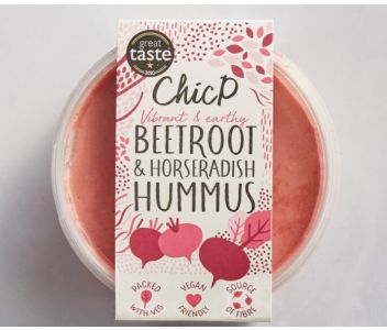ChicP Beetroot & Horseradish Hummus