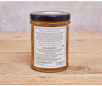 Wild Flower Honey With Honeycomb, Two Jars