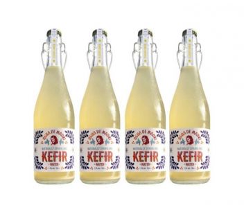 Agua De Madre Elderflower & Apple Water Kefir 4 x 750ml