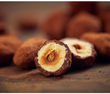 72% Dark Chocolate Hazelnuts 