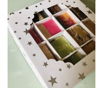 Handmade Fudge Gift Box. 16 Mixed Flavours