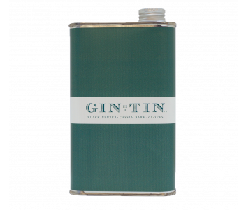 LONDON DRY BLACK PEPPER, CASSIA BARK & CLOVES GIN IN A TIN – 50CL TIN