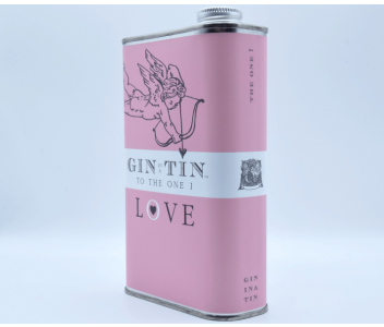 THE CUPID, LOVE TIN PINK – FULL OF DELICIOUS GIN