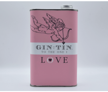 THE CUPID, LOVE TIN PINK – FULL OF DELICIOUS GIN