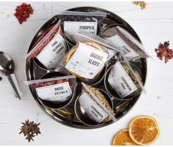 GIN BOTANICALS TIN|  7 BOTANICALS