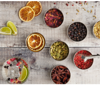 GIN BOTANICALS TIN|  7 BOTANICALS