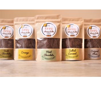 Tasting Set of Five Drinking Chocolate Flavours