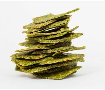 Raw Chee*y Kale Crackers  