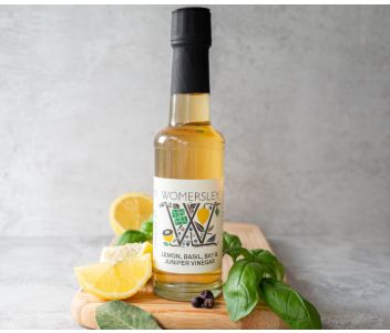 Womersley Lemon, Basil, Bay & Juniper Vinegar