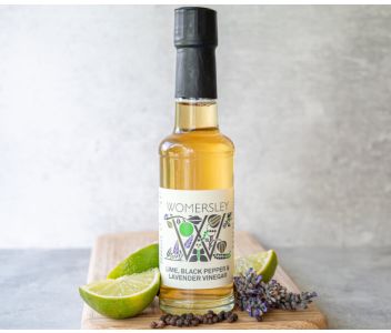 Womersley Lime, Black Pepper & Lavender Vinegar