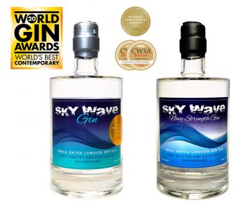 Sky Wave London Dry Gin and Navy Strength Gin Twin Pack