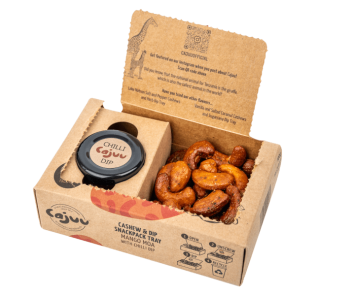 Mango Moa Cashew Nuts with Chilli Dip Tray (1 x 100g)