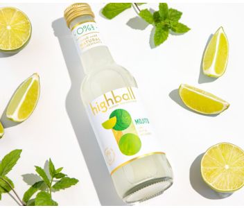 Highball Alcohol Free Cocktails - Mojito 