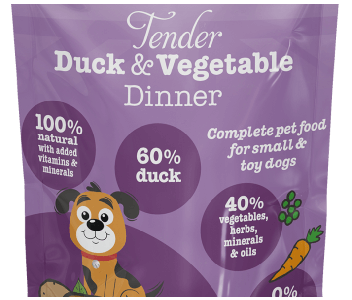 Tender Duck & Vegetable Dinners 85g x48 Pouches