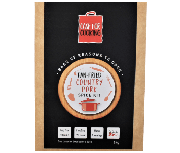 Pan-fried Country Pork Spice Kit 8 servings