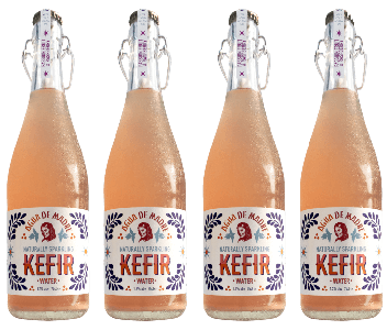 Agua De Madre Passion Fruit & Raspberry Water Kefir 4 x 750ml