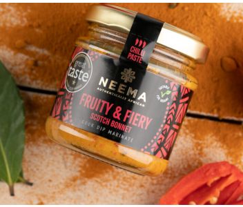 African Fruity & Fiery Scotch Bonnet Chilli Paste 