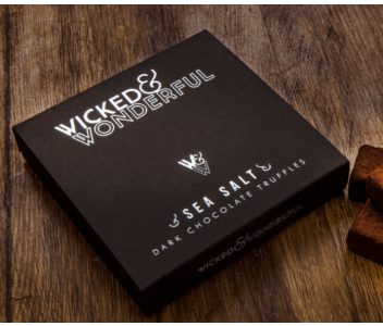 Sea Salt Dark Chocolate Truffles Box