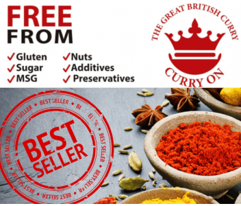 Curry On Cooking Pakora Spice Kit (mild/medium) Peckish? P..p..p…p Pick a Pakora!