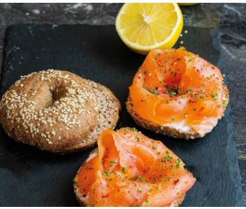 Vegan Keto Sesame Seed Bagels