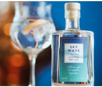 Sky Wave London Dry Gin (42% ABV) [500ml]