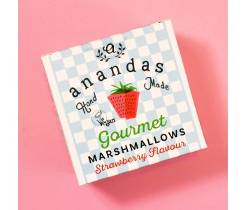 Ananda's Strawberry Marshmallows 80g