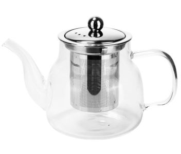 Loose Leaf Tea Set - Teapot 600ml, Tea Measuring Spoon, Earl Grey Loose Leaf Tea 100g