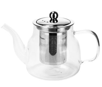 Loose Leaf Tea Set - Teapot 600ml, Tea Measuring Spoon, Spiced Apple Chai Loose Leaf 100g