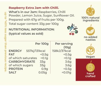 Womersley Raspberry & Chilli Jam