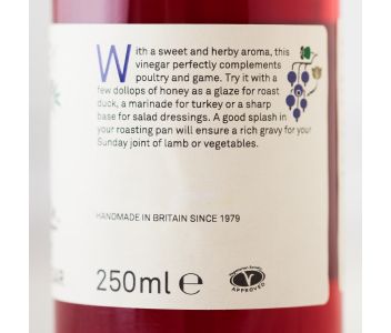 Womersley Blackcurrant & Rosemary Vinegar