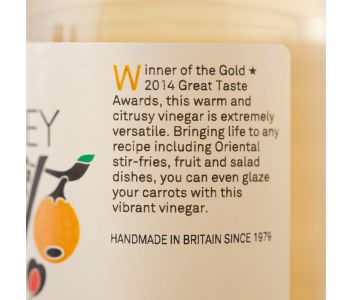 Womersley Orange & Mace Vinegar