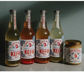 Agua De Madre Passion Fruit & Raspberry Water Kefir 6 x 330ml