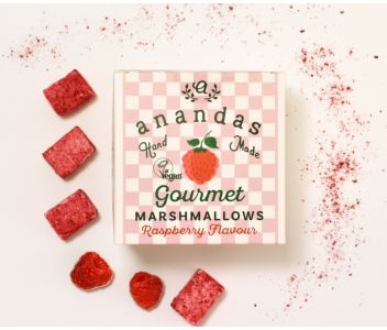 Ananda's Raspberry Marshmallows 80g