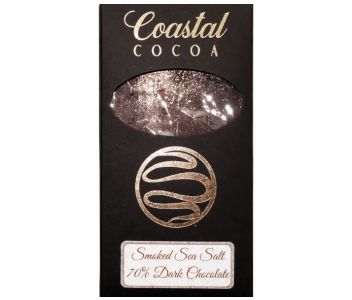 Smoked Sea Salt Dark Chocolate Bar