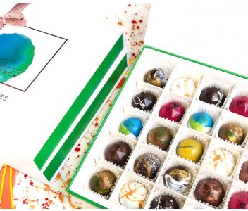 Classic Box of 25 Chocolate Bonbons
