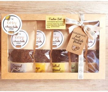 Tasting Set of Five Drinking Chocolate Flavours