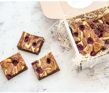 Black Forest Brownies Box of 8