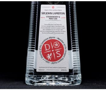 Dragon Slayer Distillery Sir John Lambton Strawberry and Mint Gin 70cl 40%