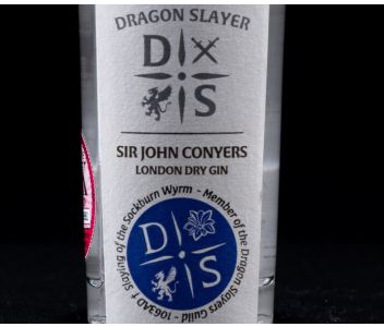 Dragon Slayer Distillery Sir John Conyers London Dry Gin 5cl 40%