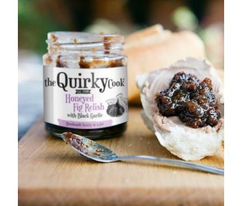 Honeyed Fig Relish with Black Garlic 