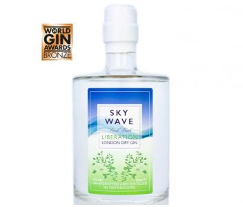 NEW Sky Wave Liberation London Dry Gin (42% ABV) [500ml]