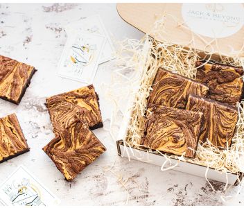 Free from Gluten Peanut Butter Brownies Box of 8