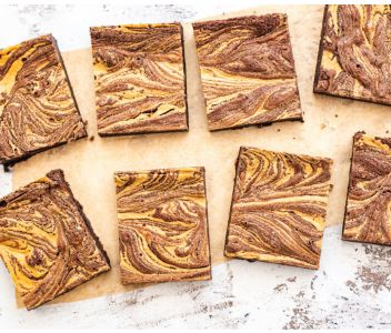 Free from Gluten Peanut Butter Brownies Box of 8