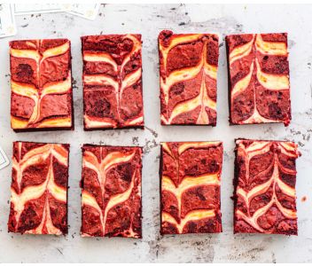 Red Velvet Brownies Box of 8