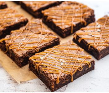 Salted Caramel Brownies Box of 8